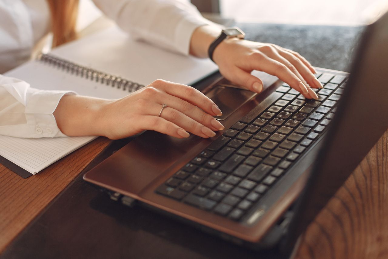 Office team managing documents through a consistent digital workflow